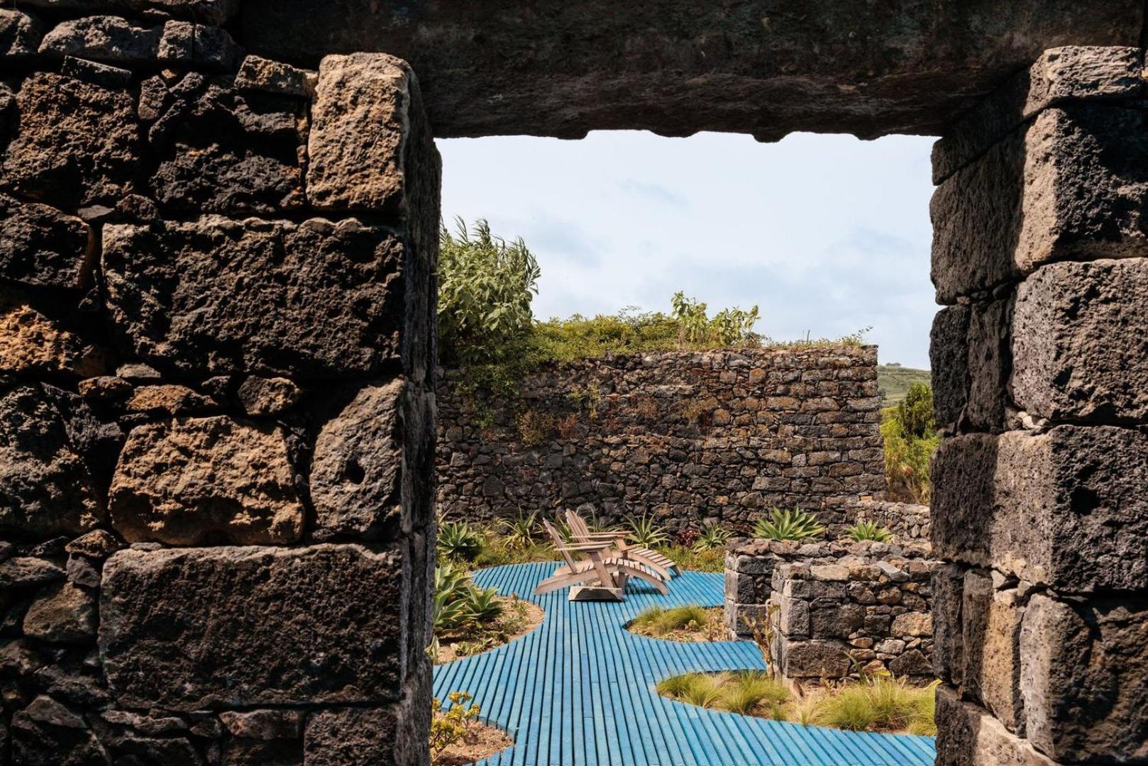 The Blue House Azores Capelas Exteriör bild